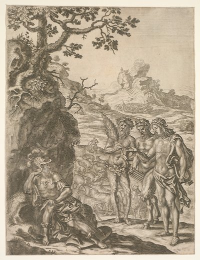Aeneid tekijältä after Francis Cleyn