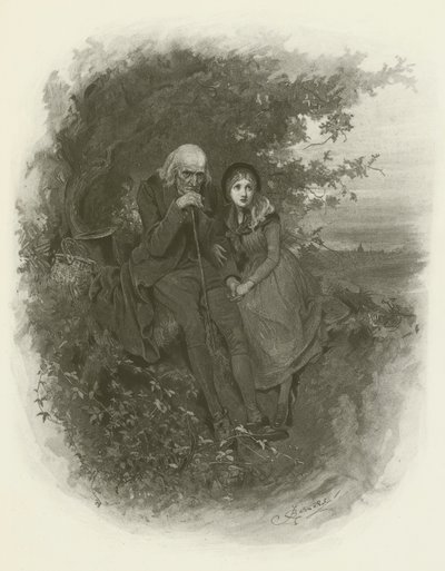 Pikku Nell ja hänen isoisänsä tekijältä after Frederick Barnard