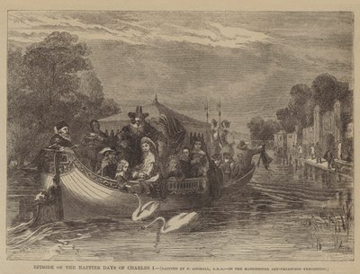 Charles I:n onnellisempien päivien jakso tekijältä after Frederick Goodall