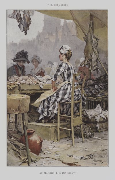 Viattomien marssi tekijältä after Frederik Hendrik Kaemmerer