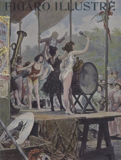 Paraati. Le Figaro Illustren kansi, marraskuu 1897 tekijältä after Frederik Hendrik Kaemmerer