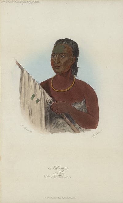 Nah-paavi, Keitto, Sac Warrior (akvatinta) tekijältä after George Catlin