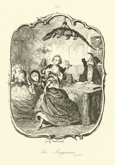 Tobias Smollettin kuvitus Peregrine Pickle -teokseen. tekijältä after George Cruikshank