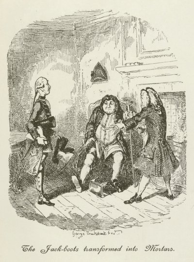 Kuvitus Tristram Shandylle tekijältä after George Cruikshank
