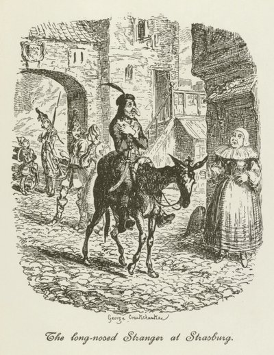 Kuvitus Tristram Shandylle tekijältä after George Cruikshank