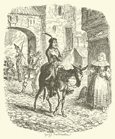 Kuvitus Tristram Shandylle tekijältä after George Cruikshank