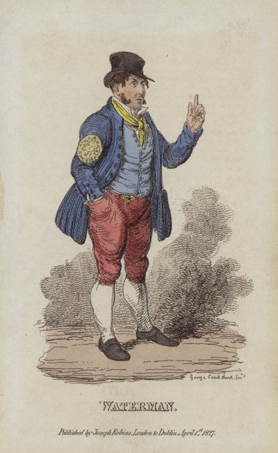 Vesimies tekijältä after George Cruikshank