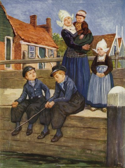 Hollannin kanavan varrella tekijältä after Gordon Frederick Browne