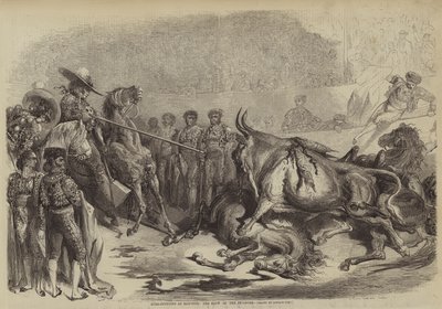 Härkätaistelut Bayonnessa, Picadoren isku tekijältä Gustave after Dore