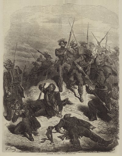 Sardinian kiväärit tekijältä Gustave after Dore