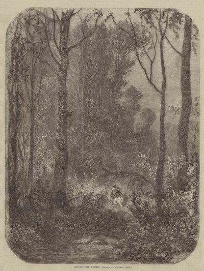 Puiden alla tekijältä Gustave after Dore