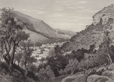 Nablus, muinainen Sekem tekijältä after Harry Fenn