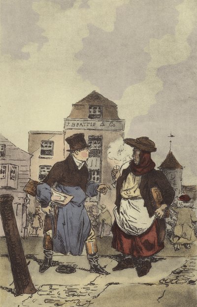 Teurastajat - kalakauppiaat tekijältä after Henri Bonaventure Monnier