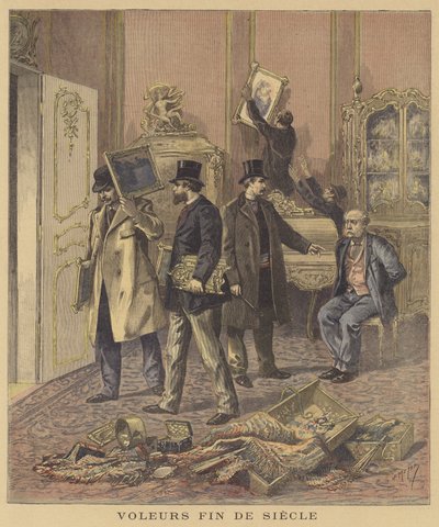 Rohkea ryöstö tekijältä after Henri Meyer