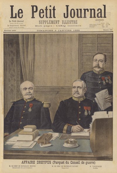 Dreyfusin tapaus tekijältä after Henri Meyer