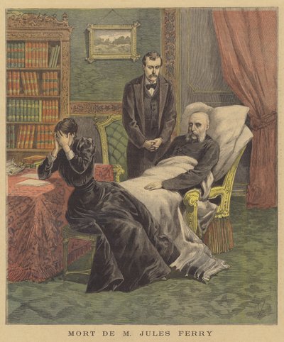 Jules Ferryn kuolema tekijältä after Henri Meyer
