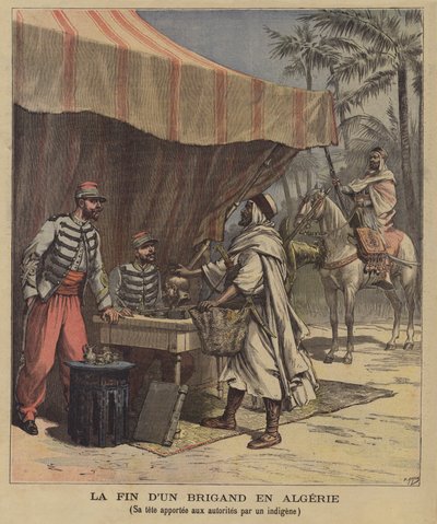 Rosvon loppu Algeriassa tekijältä after Henri Meyer