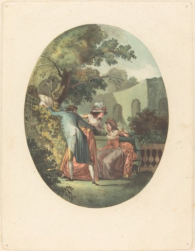 La statue du dieu Pan (Panin jumalan patsas) tekijältä after Henri Nicolas van Gorp
