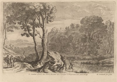 Kalastajat tekijältä after Herman van Swanevelt