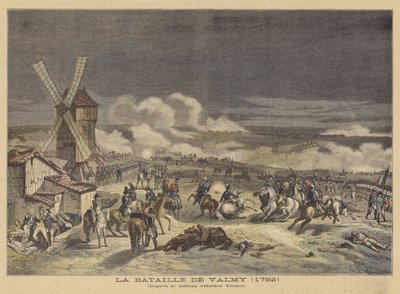 Valmyn taistelu (1792) tekijältä after Horace Vernet