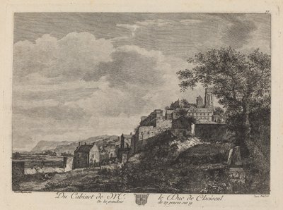 Näkymä Hilltownille tekijältä after Jan van der Heyden Jeanne Deny