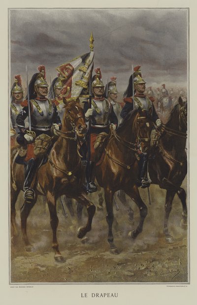 Lippu tekijältä after Jean Baptiste Edouard Detaille
