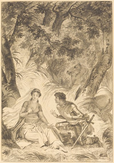 Garben kuninkaan morsian: Ritari tekijältä after Jean Honoré Fragonard