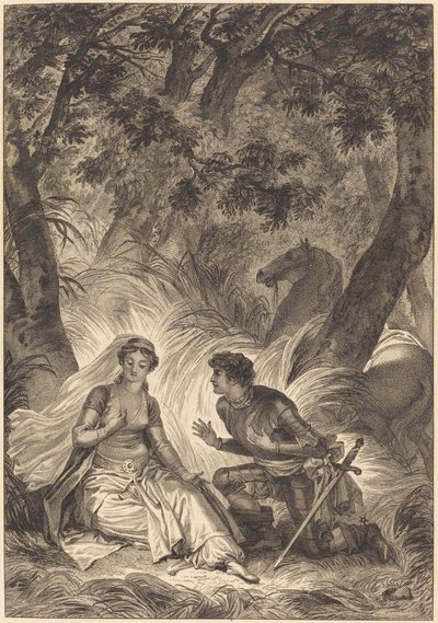 Garben kuninkaan morsian: Ritari tekijältä after Jean Honoré Fragonard