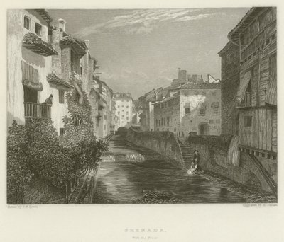 Grenada tornin kanssa tekijältä after John Frederick Lewis