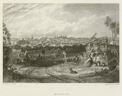 Madrid tekijältä after John Frederick Lewis
