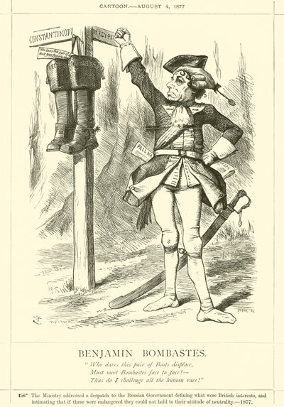 Benjamin Bombastes tekijältä after John Tenniel