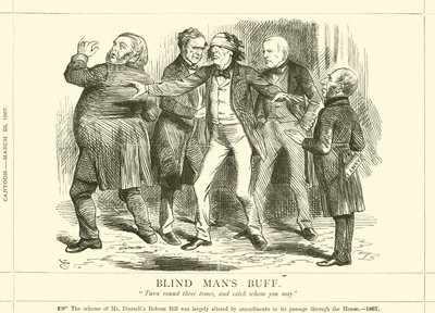 Blind Mans Buff tekijältä after John Tenniel