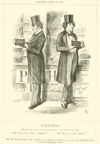 Kriitikot tekijältä after John Tenniel
