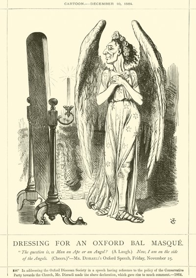 Pukeutuminen Oxford Bal Masqueen tekijältä after John Tenniel