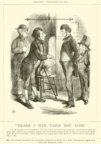 Päät voitan, Tails sinä häviät tekijältä after John Tenniel