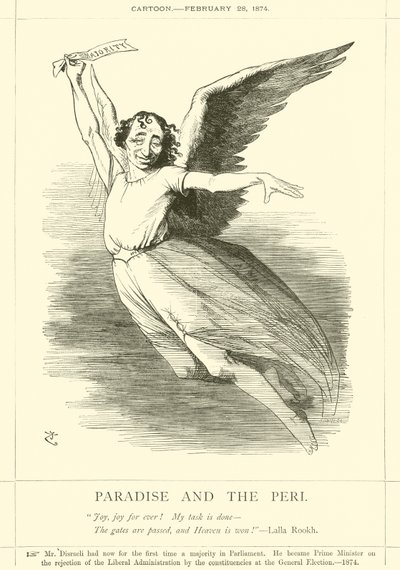 Paratiisi ja Peri tekijältä after John Tenniel