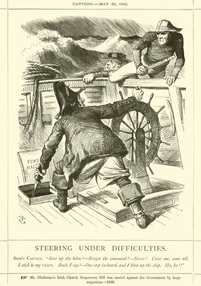 Ohjaus vaikeuksien alla tekijältä after John Tenniel