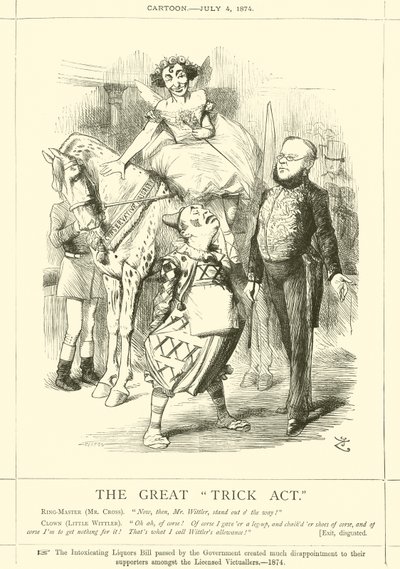 Suuri temppu Act tekijältä after John Tenniel