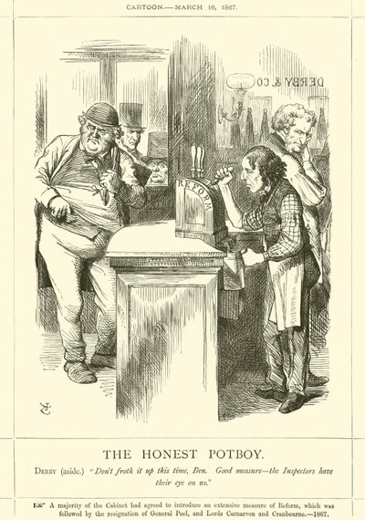 Rehellinen Potboy tekijältä after John Tenniel