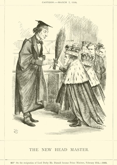 Uusi päämestari tekijältä after John Tenniel