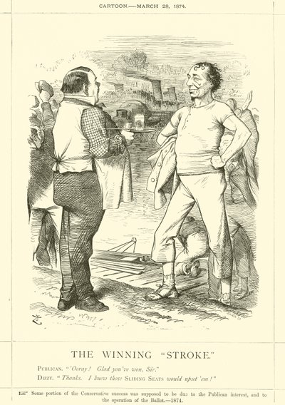 Voittoisku tekijältä after John Tenniel