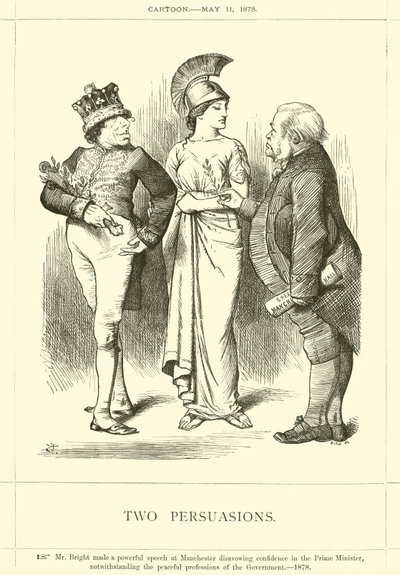 Kaksi suostuttelua tekijältä after John Tenniel