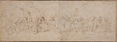 Viimeinen ehtoollinen tekijältä after Leonardo da Vinci Vincenzo Tamagni