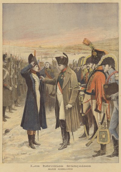 Ranskan sankaritar: Marie Schellinck tekijältä after Lionel Royer