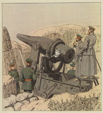 Venäläinen 9 tuuman ase tekijältä after Louis Charles Bombled