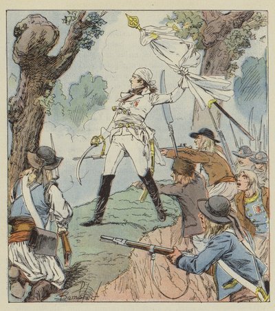 Charette on Vendee-sodan todellinen sankari tekijältä after Louis Charles Bombled