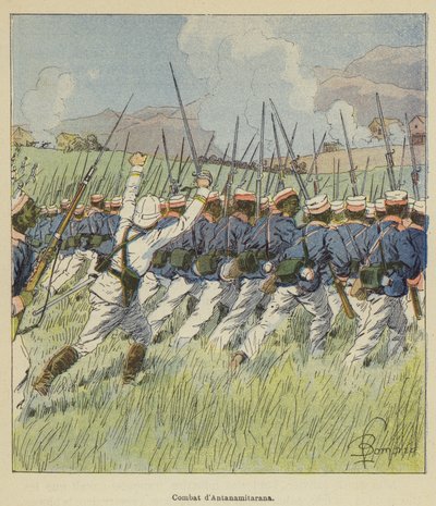 Taistele Antanamitaranaa vastaan tekijältä after Louis Charles Bombled