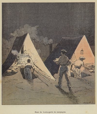 Maalaisleipomon uuni tekijältä after Louis Charles Bombled