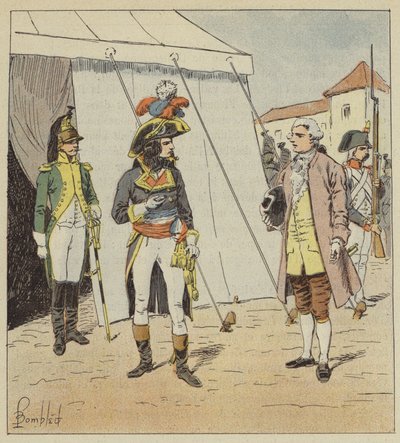 On liian myöhäistä, sanoi ylipäällikkö ja nosti kellonsa tekijältä after Louis Charles Bombled