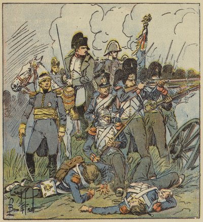 Keisari oli juuri hävinnyt suuren taistelun tekijältä after Louis Charles Bombled